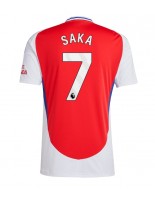 Arsenal Bukayo Saka #7 Domácí Dres 2024-25 Krátký Rukáv